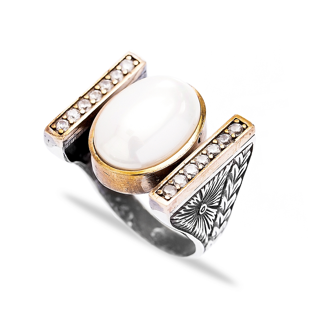 Ottoman Desing Wholesale Handcrafted Authentic Silver Ring