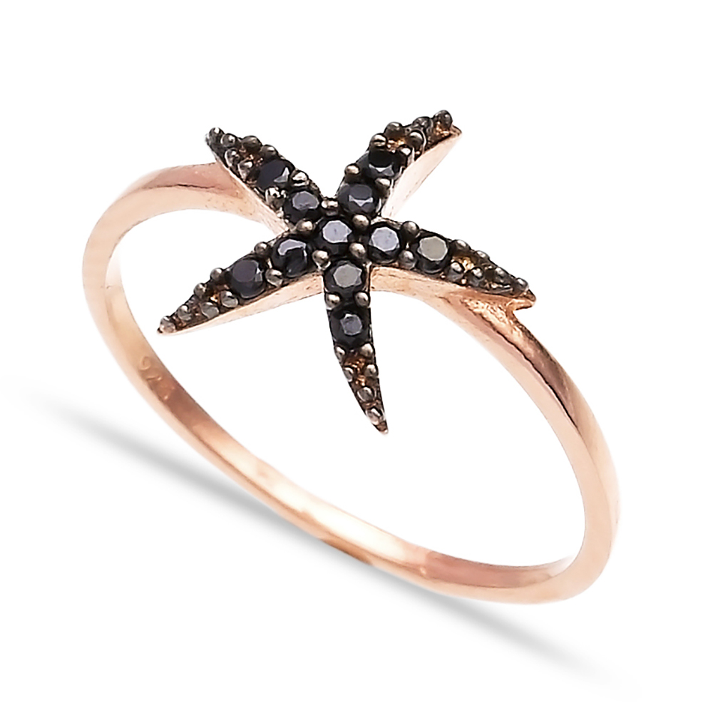 Starfish Turkish Wholesale Handcrafted Silver Ring