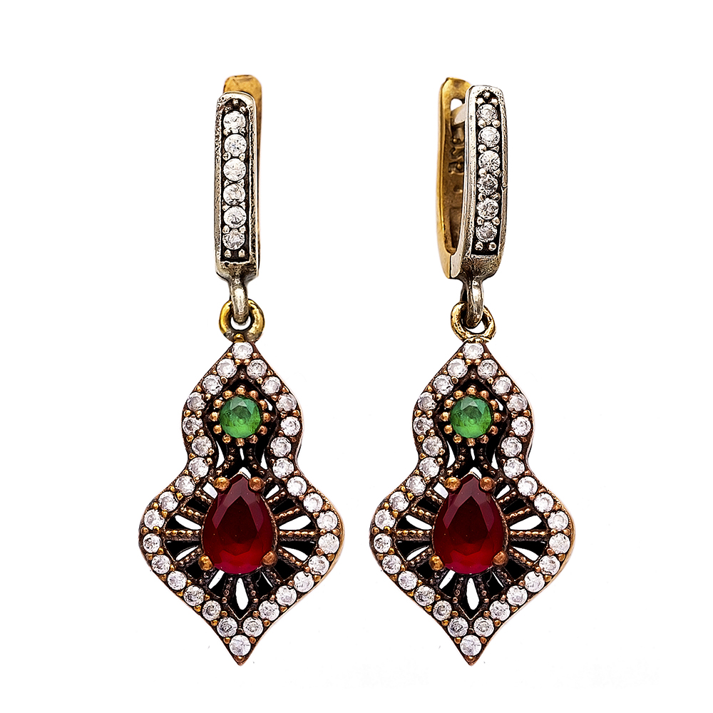 Authentic Silver Earring In Turkish Wholesale Sterling Silver Jewelry