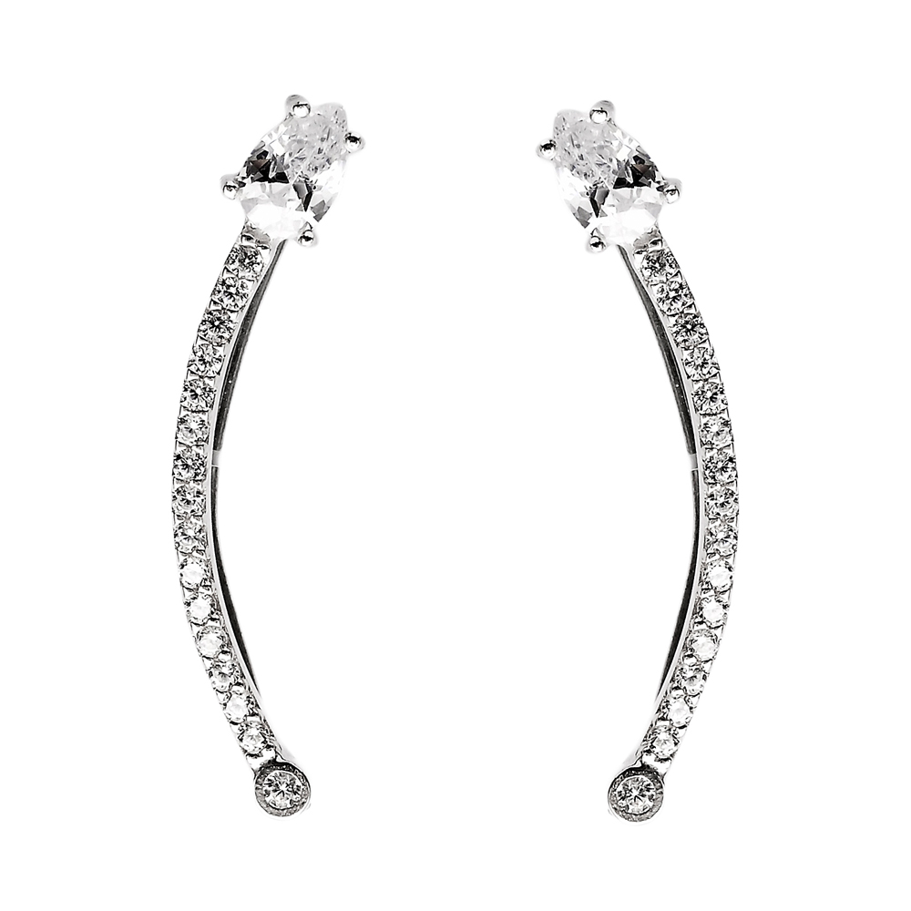 Ear Cuff Turkish Wholesale Handcrafted Silver Earring