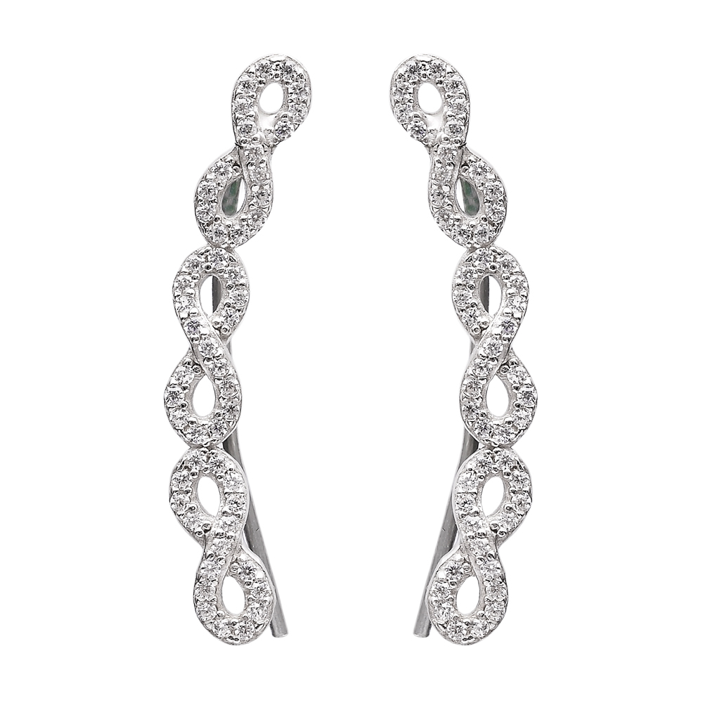 Ear Cuff Turkish Wholesale Handcrafted Silver Earring