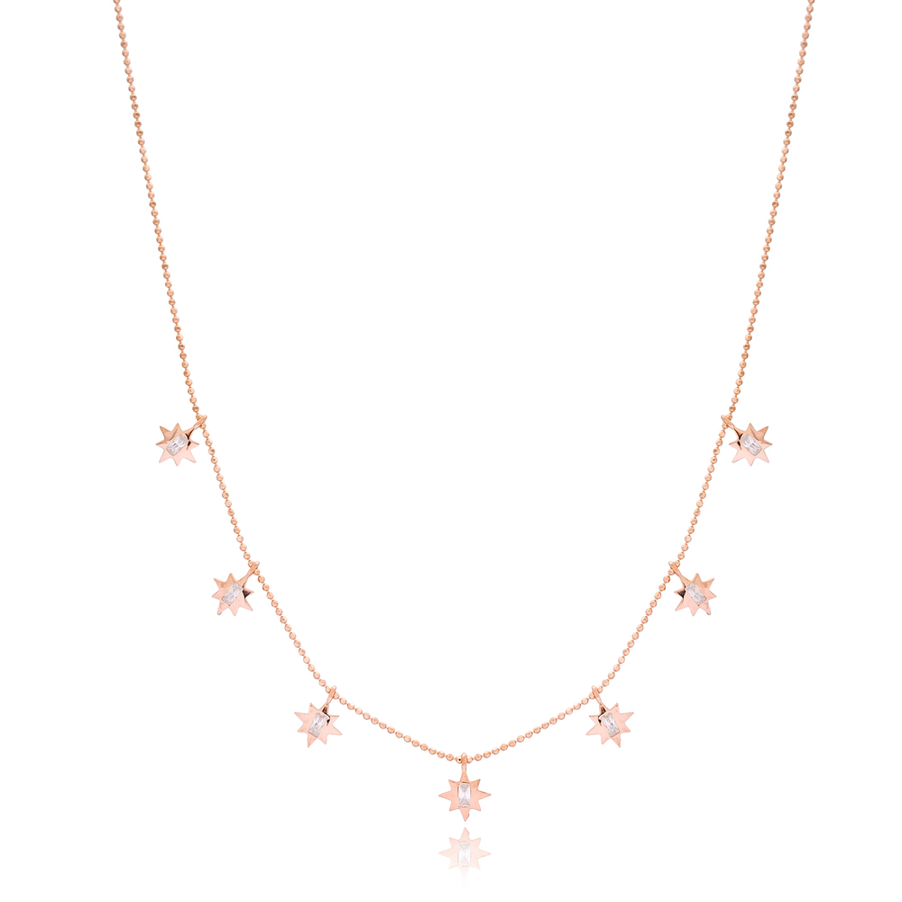 Pole Star Charm Necklace Wholesale Handmade 925 Silver Sterling Jewelry