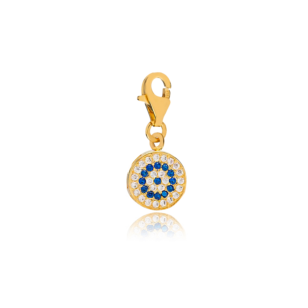 Evil Eye Charm Wholesale Handmade Turkish 925 Silver Sterling Jewelry