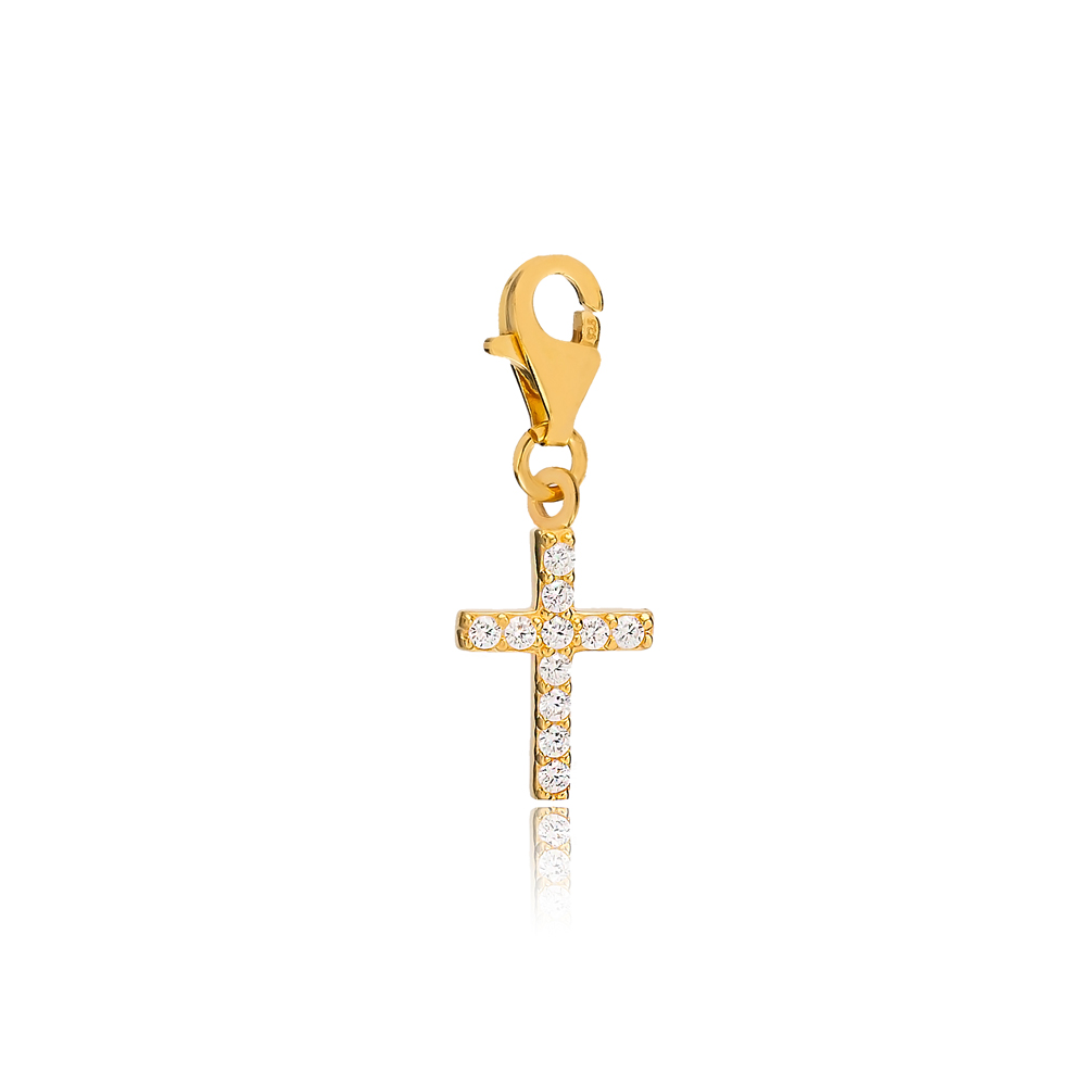 Cross Charm Wholesale Handmade Turkish 925 Silver Sterling Jewelry