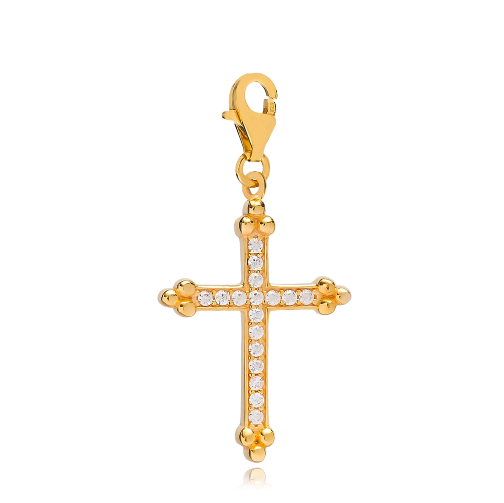 Cross Charm Wholesale Handmade Turkish 925 Silver Sterling Jewelry