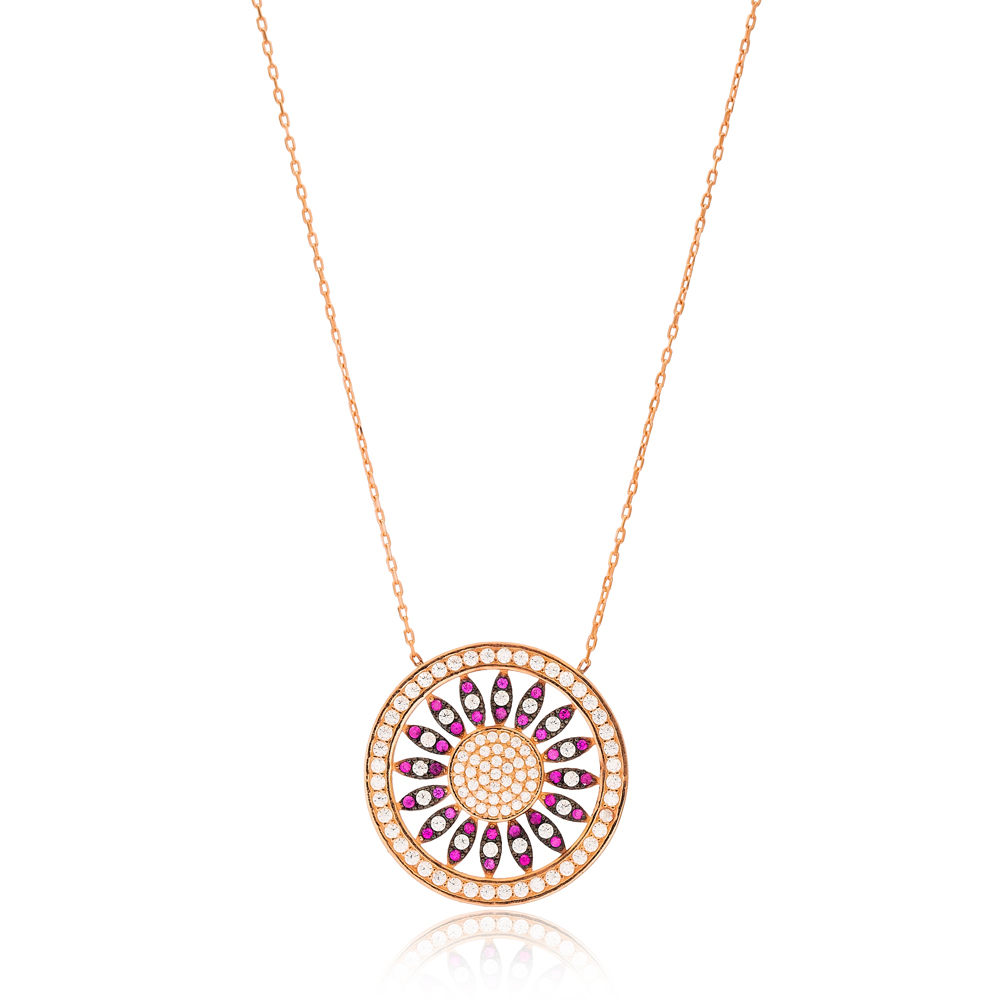 Pattern Design Pendant Turkish Wholesale 925 Sterling Silver Jewelry