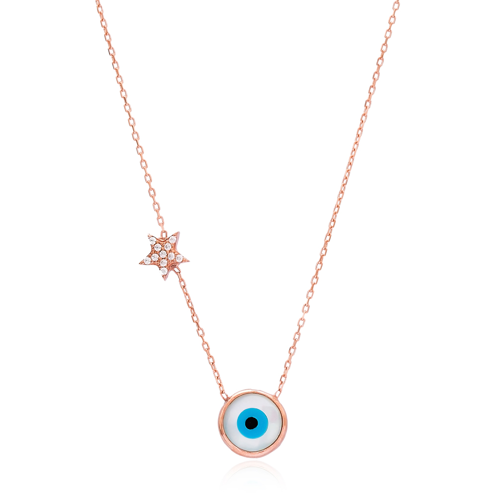 Evil Eye Design Turkish Wholesale Sterling Silver Jewelry Pendant