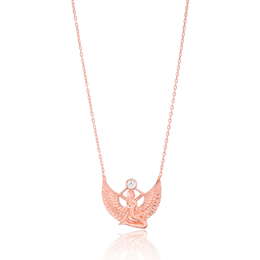 Isis Goddess Design Silver Pendant Wholesale 925 Sterling Silver Jewelry
