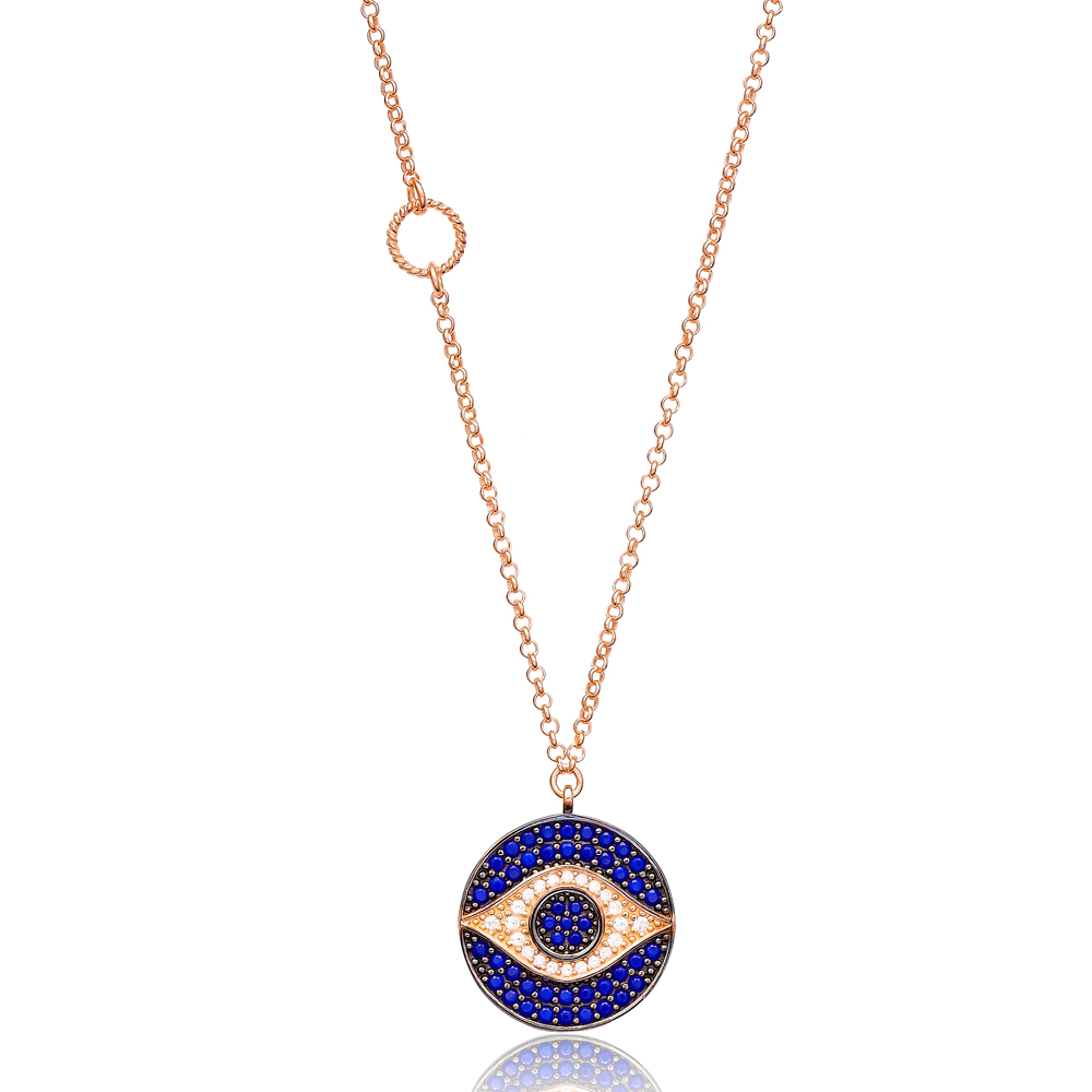 Eye Pendant Turkish Wholesale Sterling Silver Jewelry