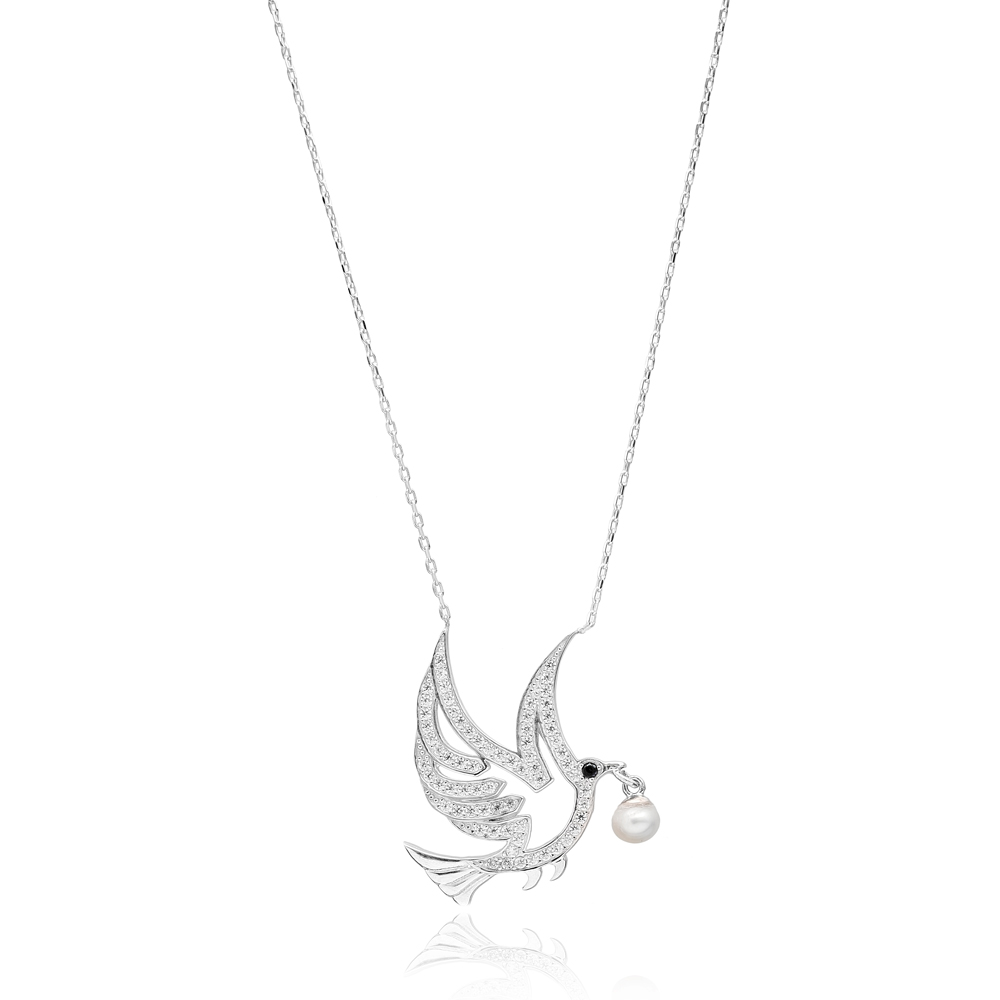 Bird DesignTurkish Wholesale Sterling Silver Pendant