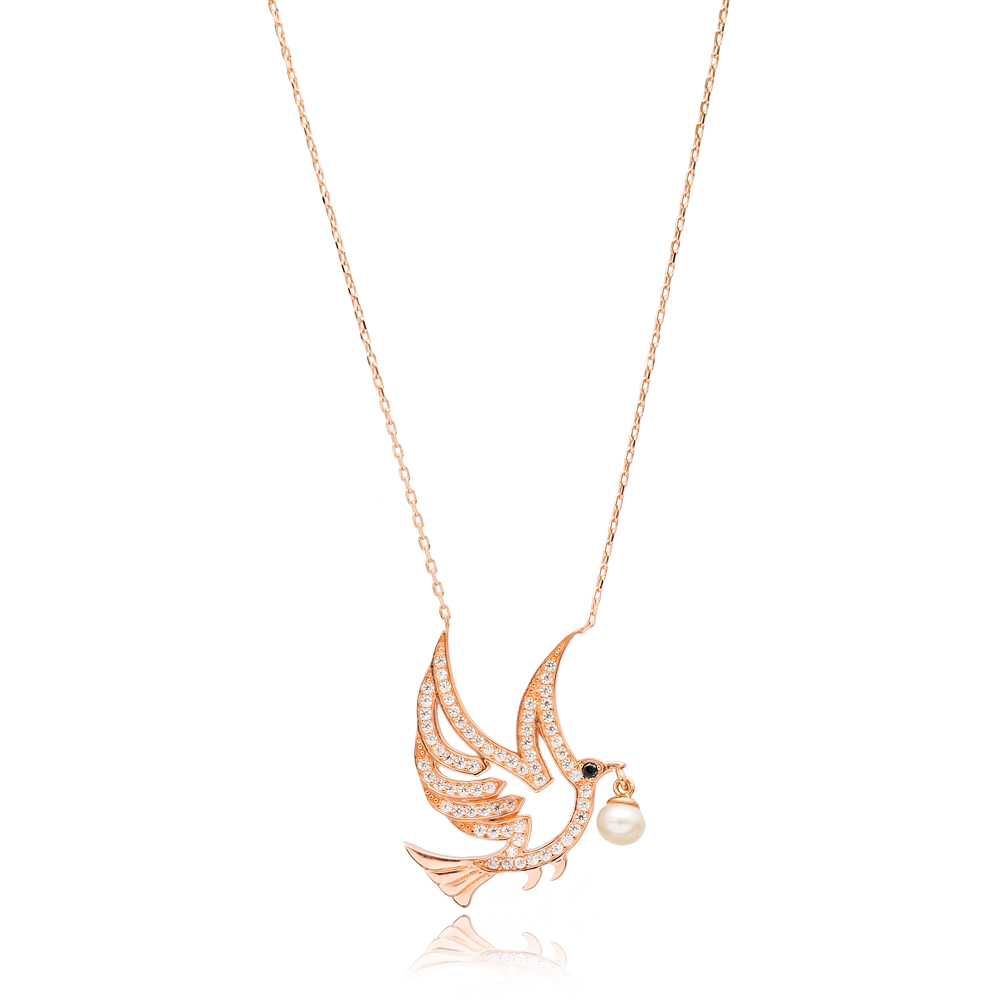 Bird DesignTurkish Wholesale Sterling Silver Pendant