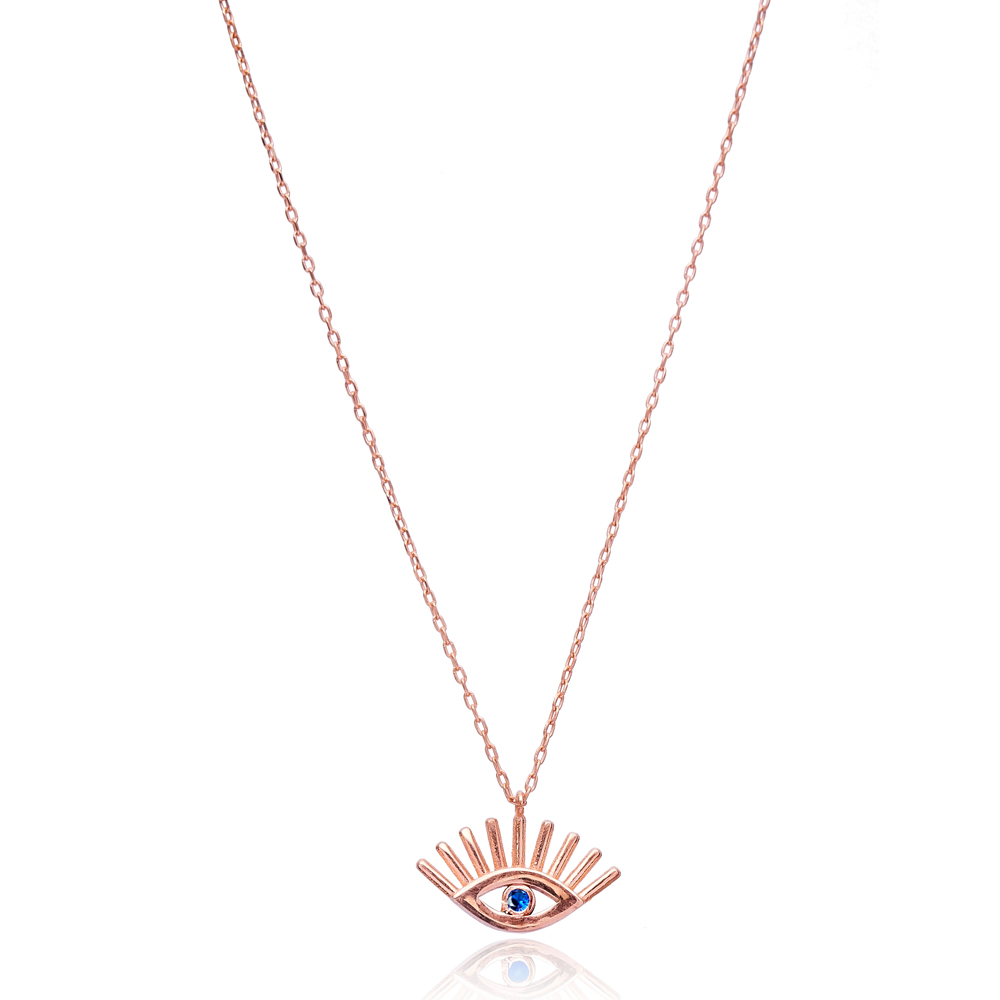 Evil Eyes Design In Turkish Wholesale 925 Sterling Silver Pendant