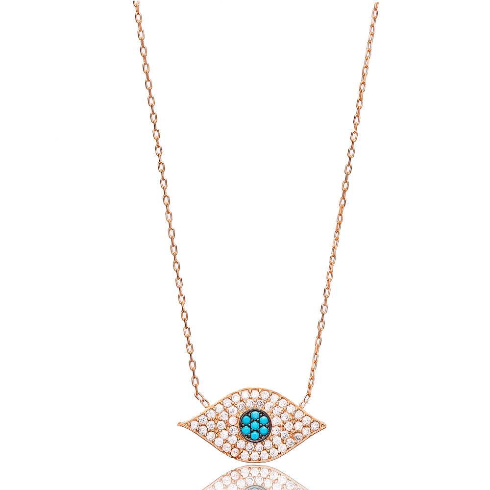 Evil Eye Pendant Turkish Wholesale Sterling Silver Jewelry