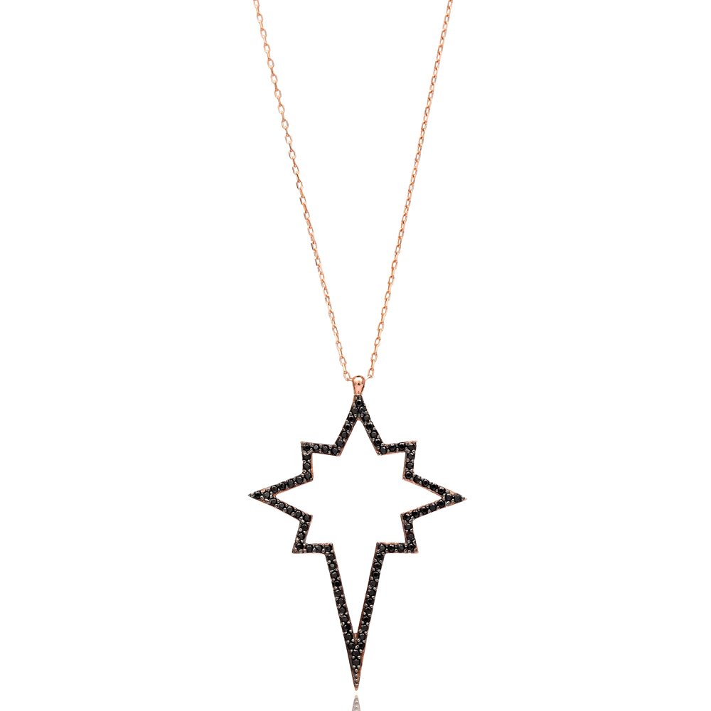 Pole Star Pendant In Turkish Wholesale 925 Sterling Silver