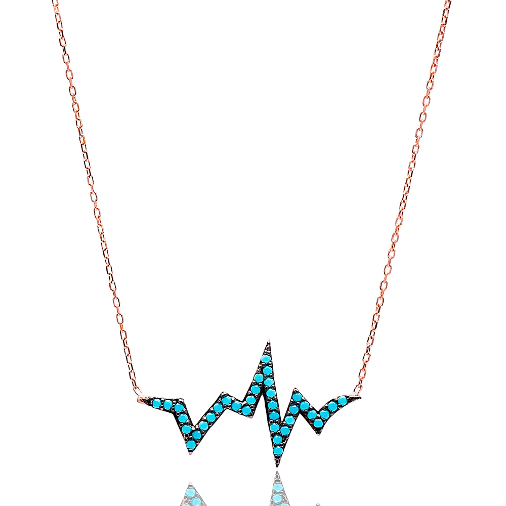 Nano Turquoise Turkish Wholesale Silver Pendant