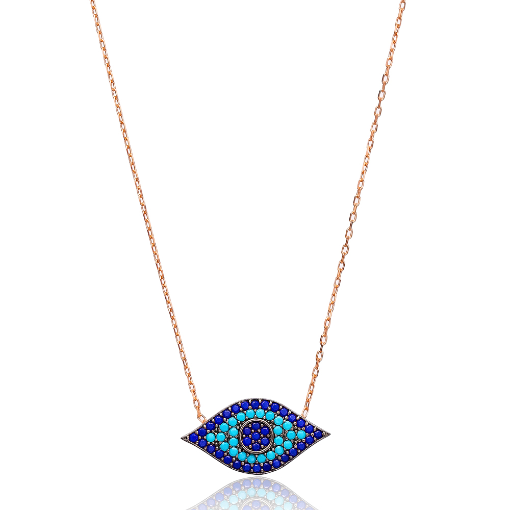Evil Eye Pendant Turkish Wholesale Sterling Silver Jewelry