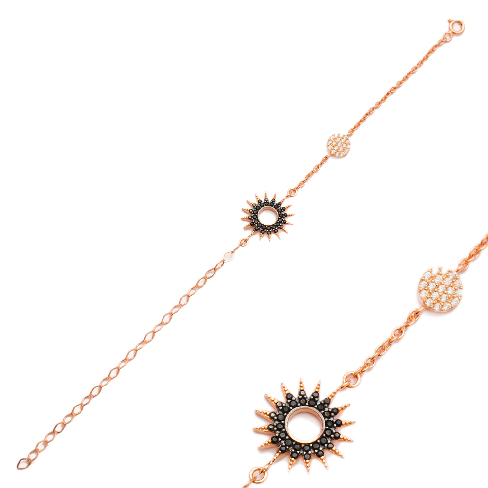 Sun Design 925 Silver Sterling Wholesale Handcraft Jewelry Bracelet