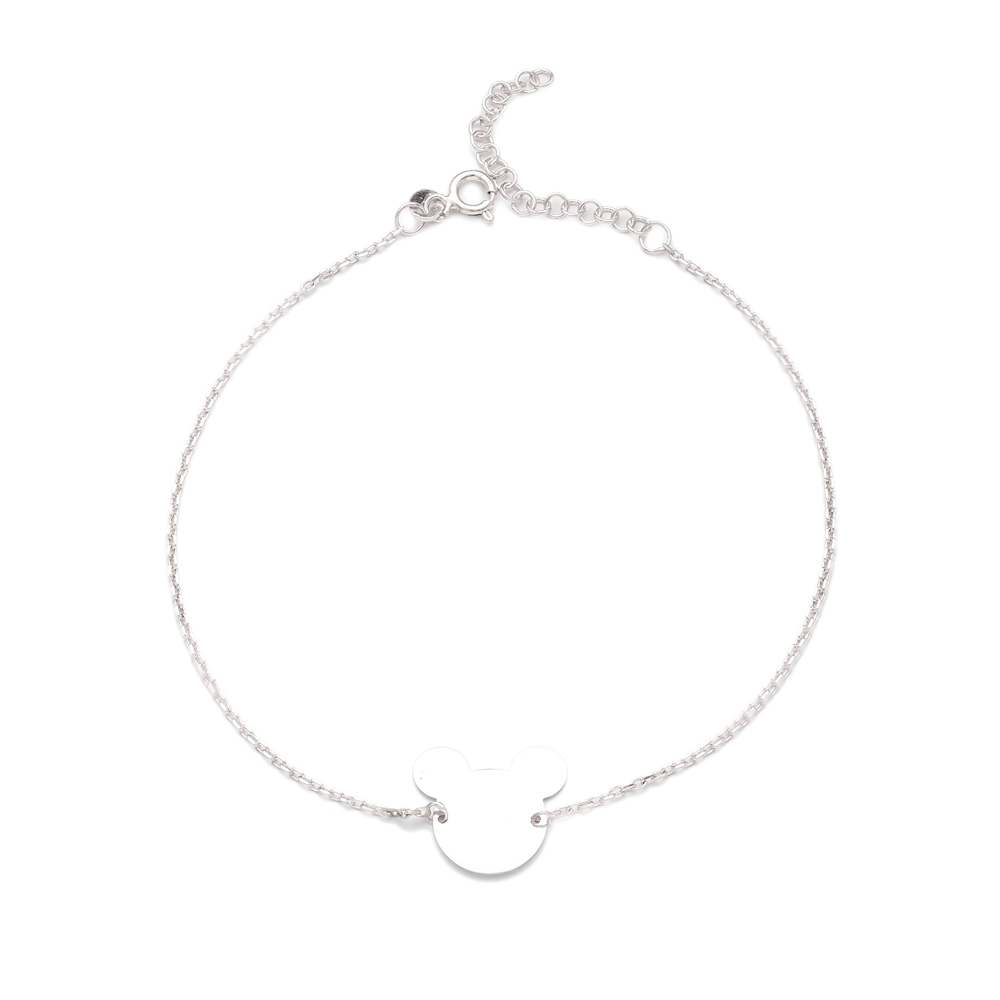 Silver Mouse Anklet Wholesale Handmade Turkish Jewelry