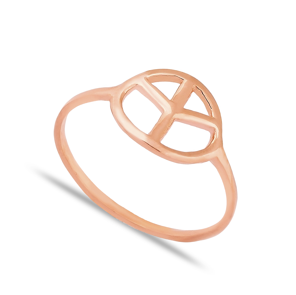 Peace Design Wholesale Handcrafted Silver Ring