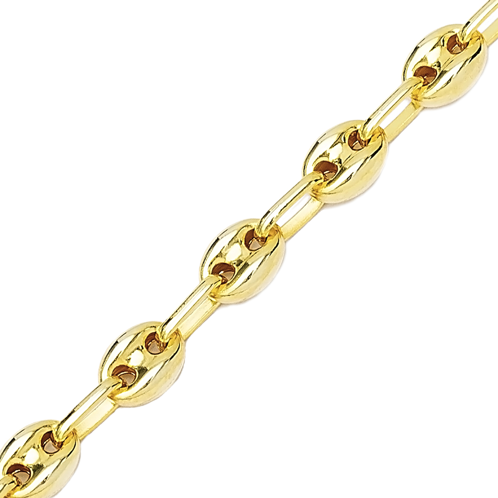 Puff Mariner Chain Bracelet Wholesale 925 Sterling Silver For Woman Jewelry