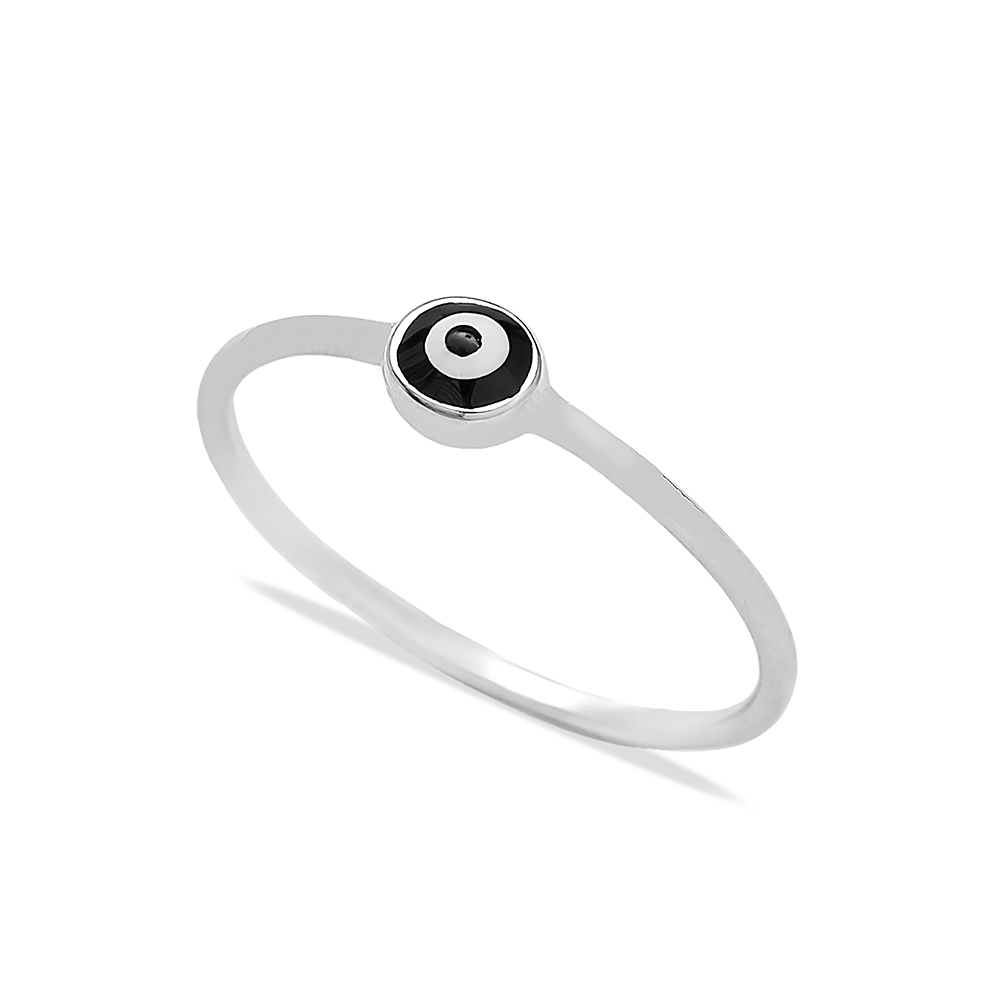 Evil Eye Design Wholesale Handcrafted Silver Ring