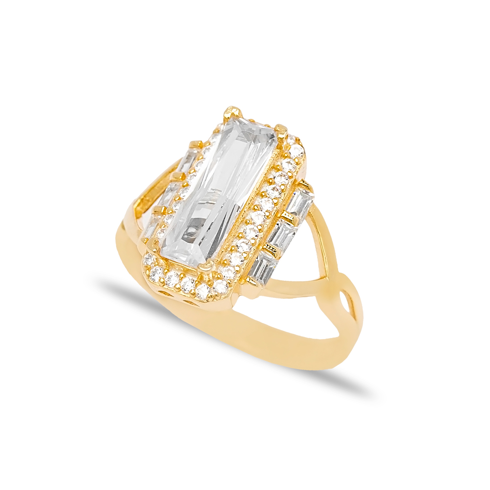 Dainty Women Wedding Ring Design Cluster Handcrafted Wholesale 925 Sterling Silver Jewelry