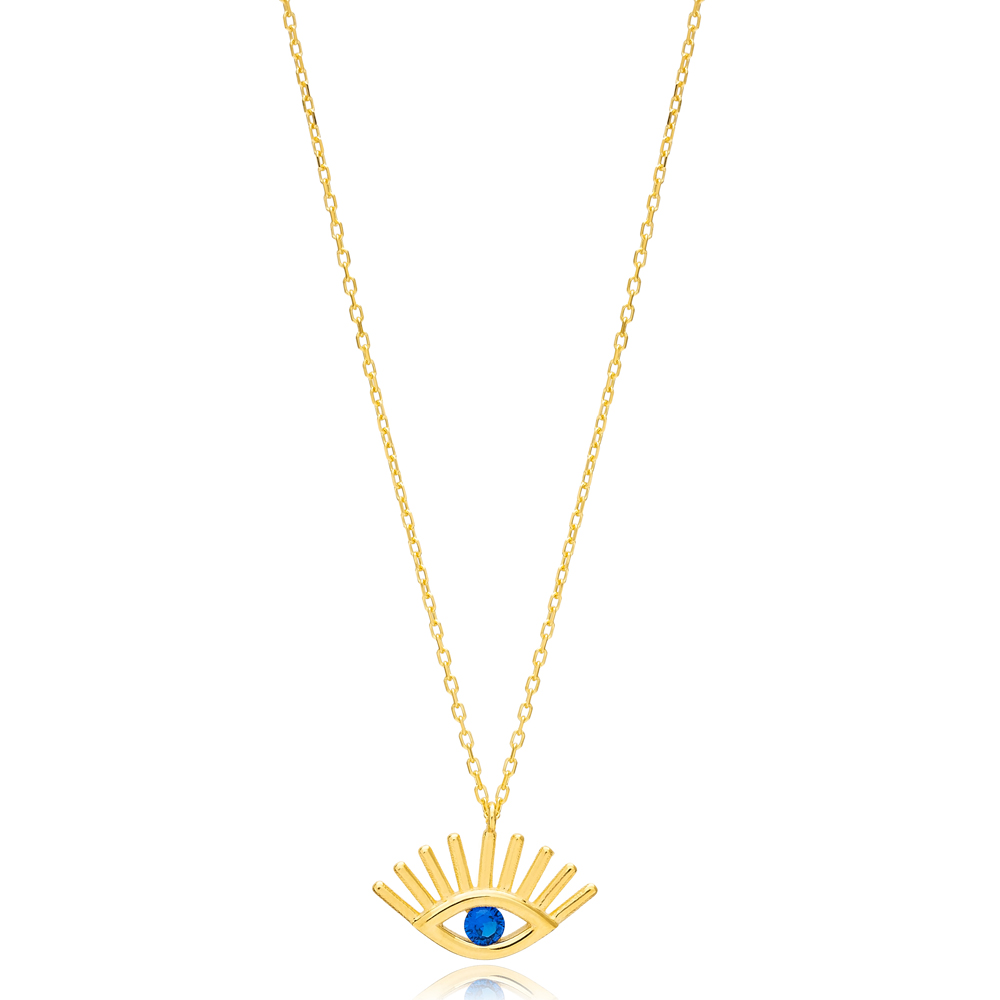 Evil Eyes Design In Turkish Wholesale 925 Sterling Silver Pendant