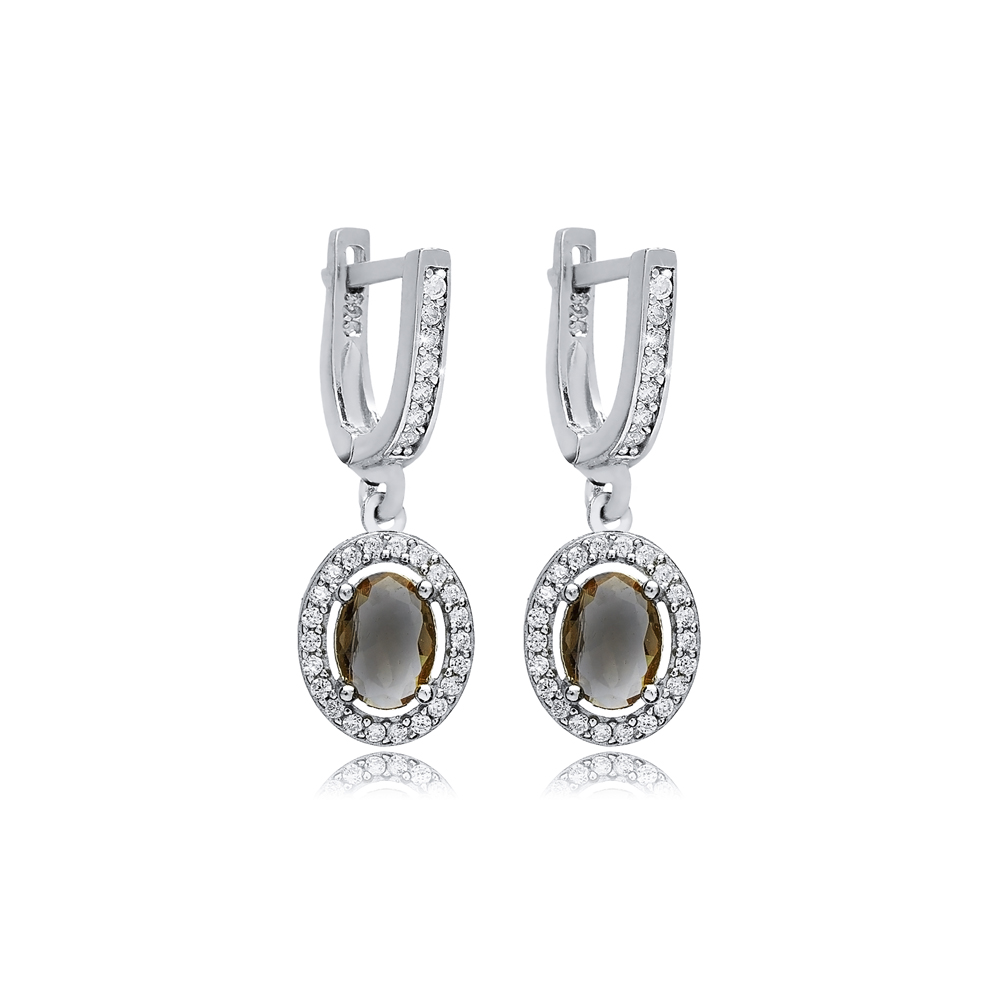 9x11 mm Oval Cluster Zultanite Earrings
