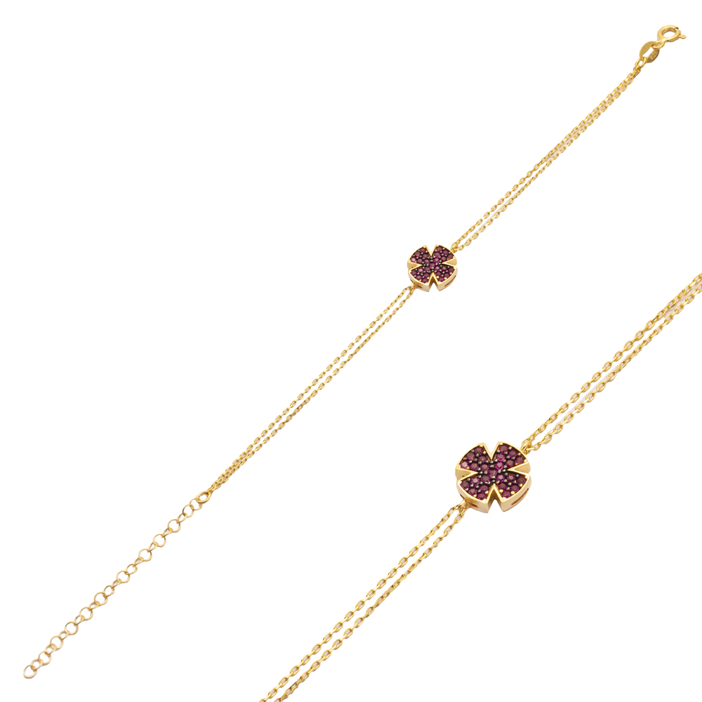Clover Bracelet Wholesale Handcraft Silver Sterling Jewelry