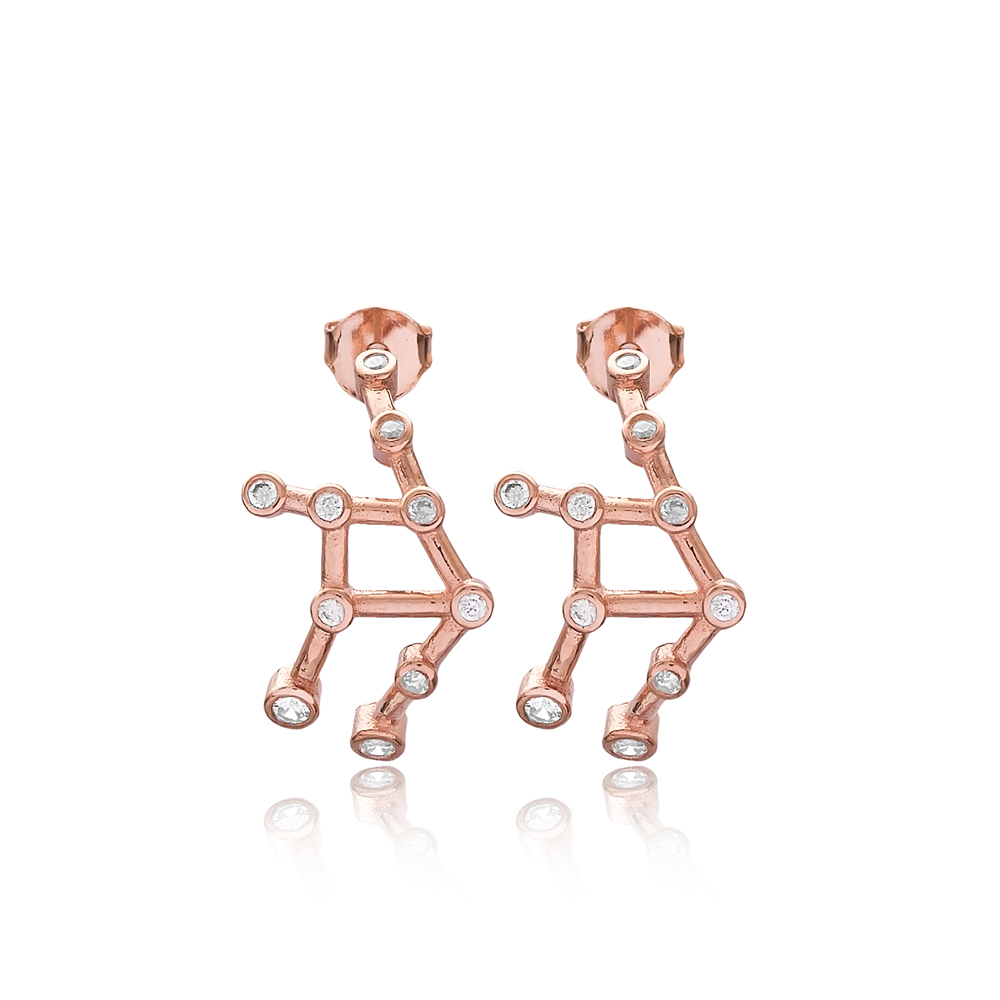sagittarius constellation earrings