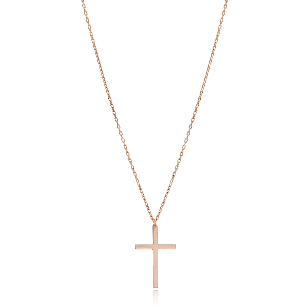 Fine Cross Pendant Turkish Wholesale 925 Sterling Silver Jewelry