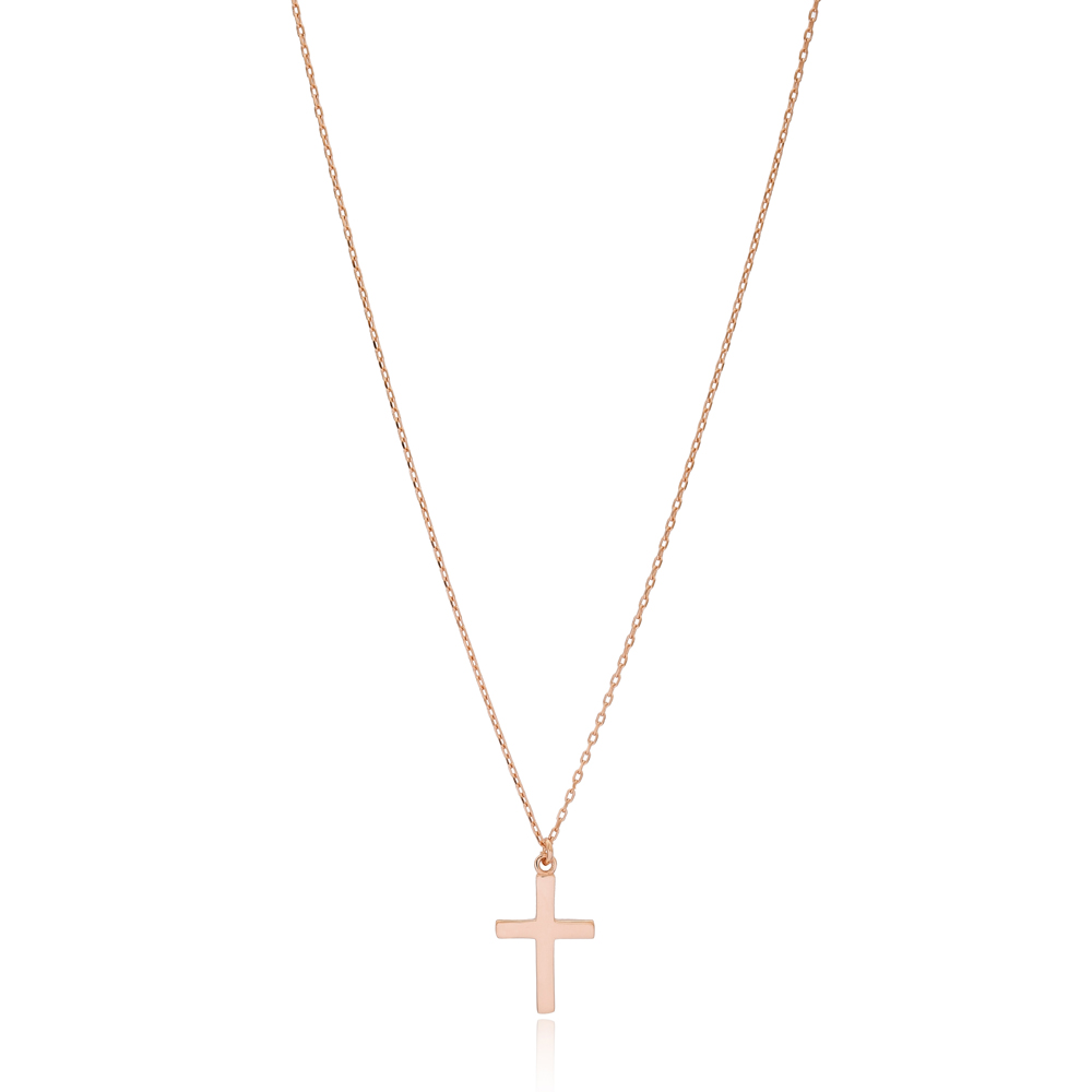 Fine Cross Pendant Turkish Wholesale 925 Sterling Silver Jewelry