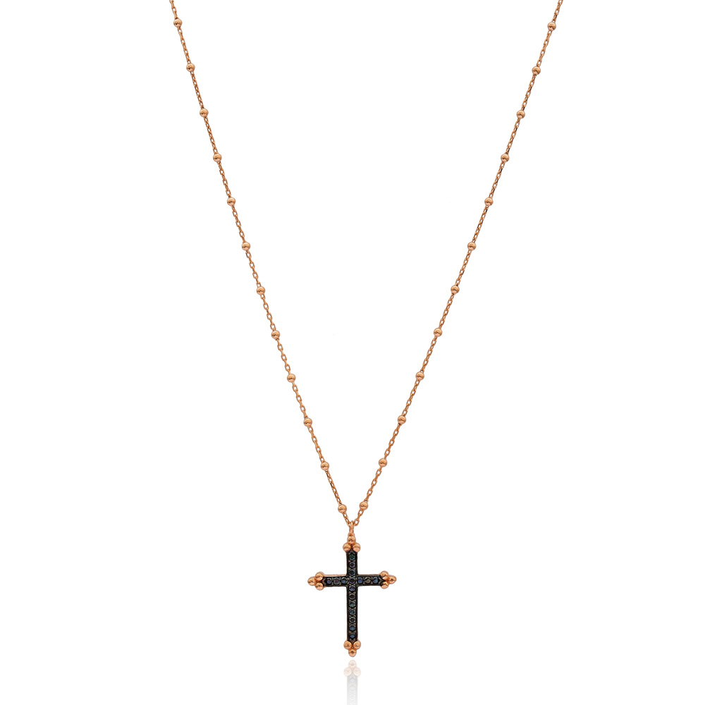 Cross Elegant Design Pendant Turkish Wholesale 925 Sterling Silver