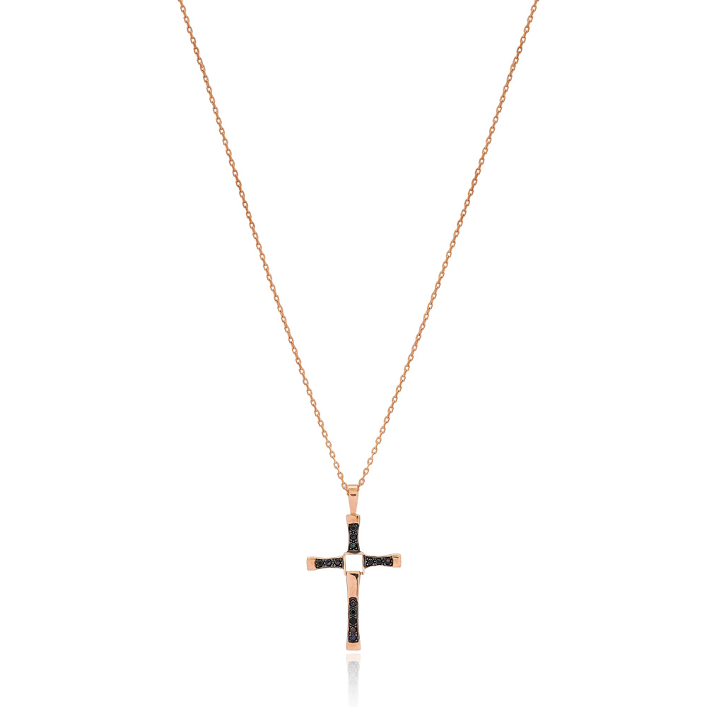 Cross Elegant Design Pendant Turkish Wholesale 925 Sterling Silver