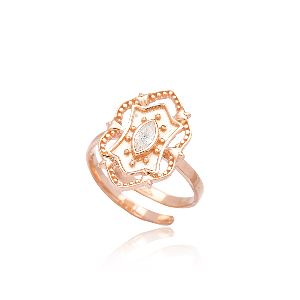 Fashionable Silver Ring Turkish Wholesale Handcrafted Silver Jewelry