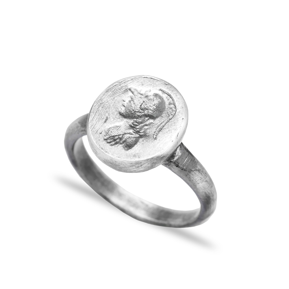 Medallion Vintage Ring Wholesale Handmade 925 Silver Sterling Jewelry