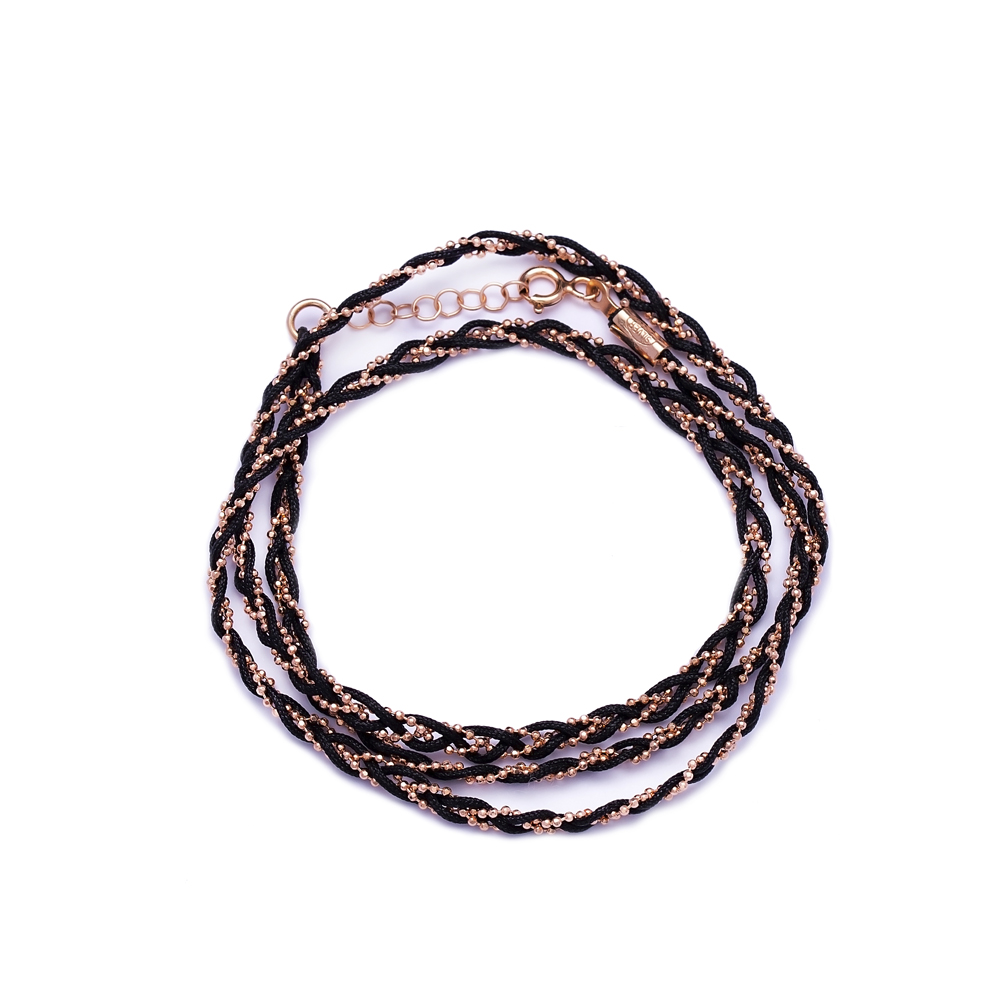 Bracelet and Necklace Design Turkish Wholesale  Handmade Sterling Silver Knitting Bracelet