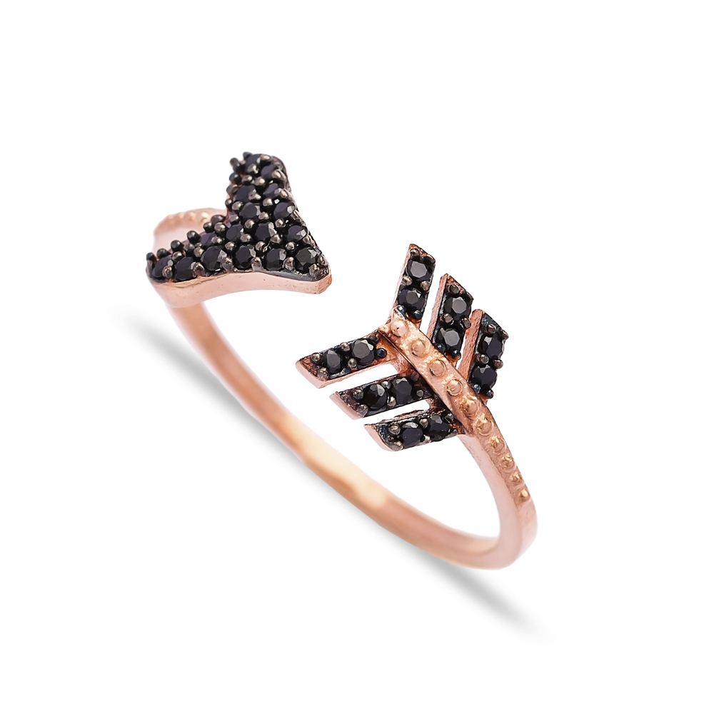 Arrow Design Turkish Wholesale Handcrafted Infinite Silver Ring