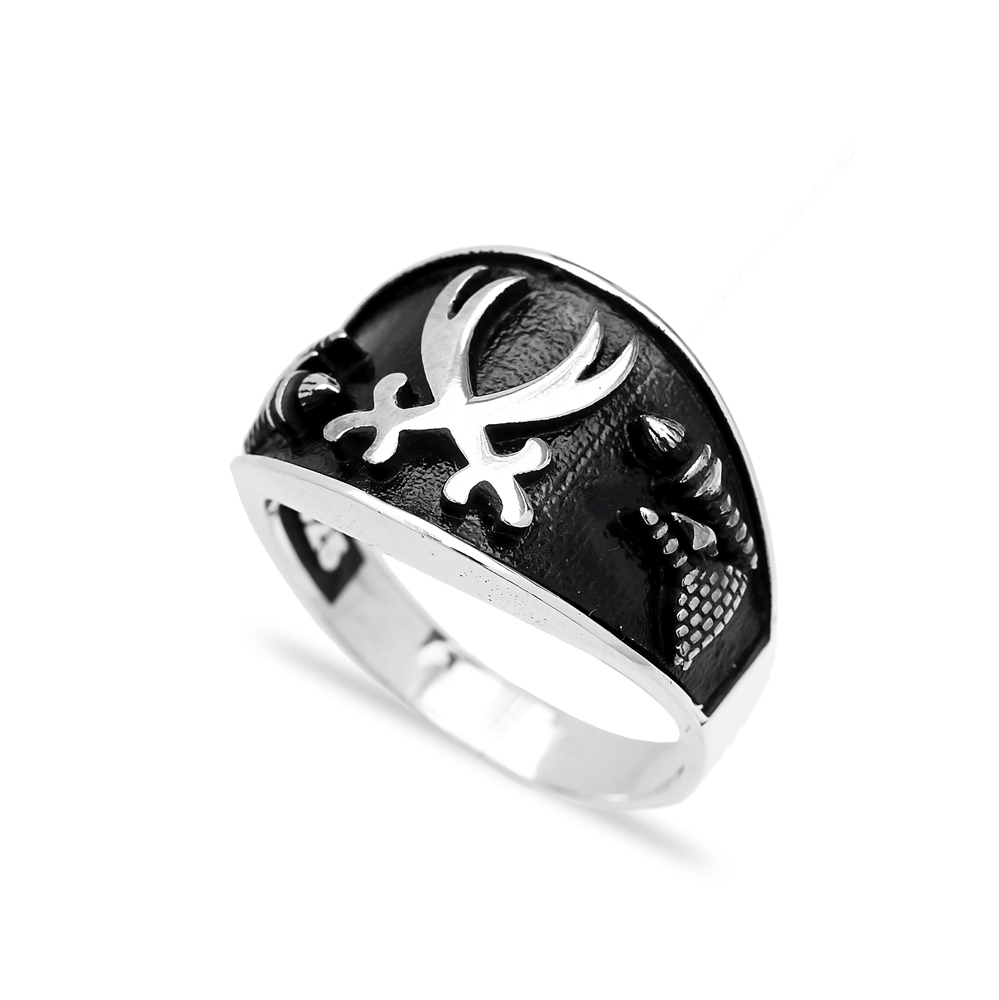 Authentic Men Ring Wholesale Handmade 925 Sterling Silver