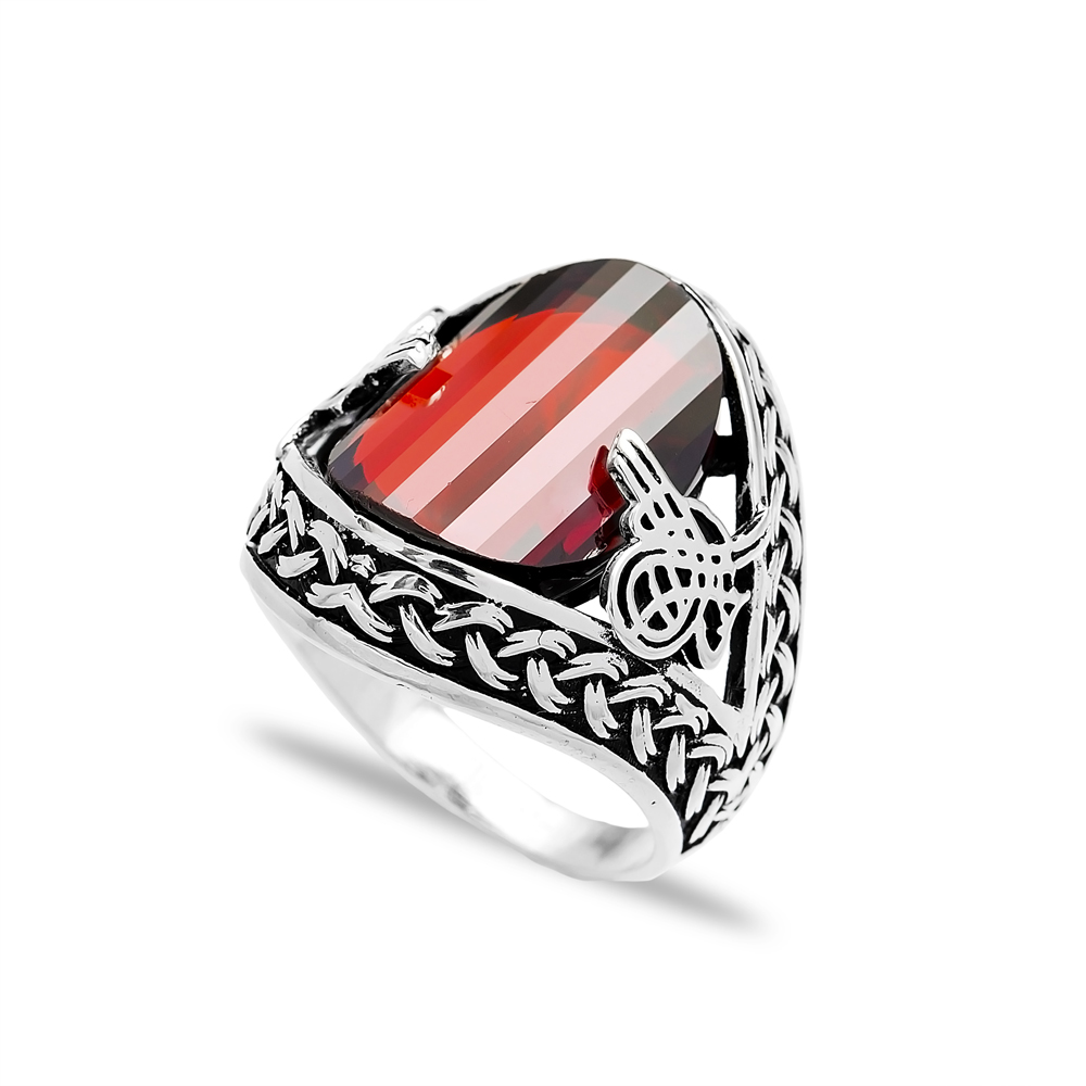 Turkish Design Men Ring Wholesale Handmade 925 Sterling Silver Men Ring