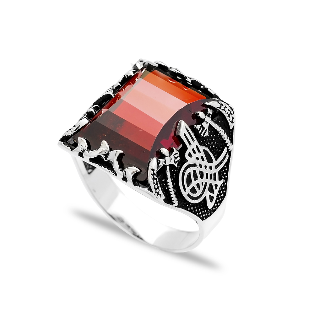 Turkish Design Men Ring Wholesale Handmade 925 Sterling Silver Men Ring