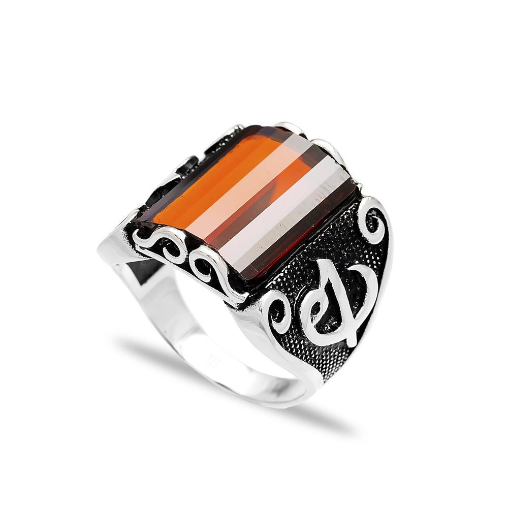 Turkish Design Men Ring Wholesale Handmade 925 Sterling Silver Men Ring