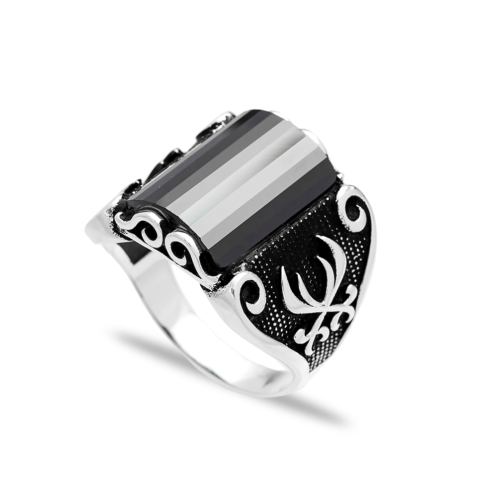 Turkish Design Men Ring Wholesale Handmade 925 Sterling Silver Men Ring