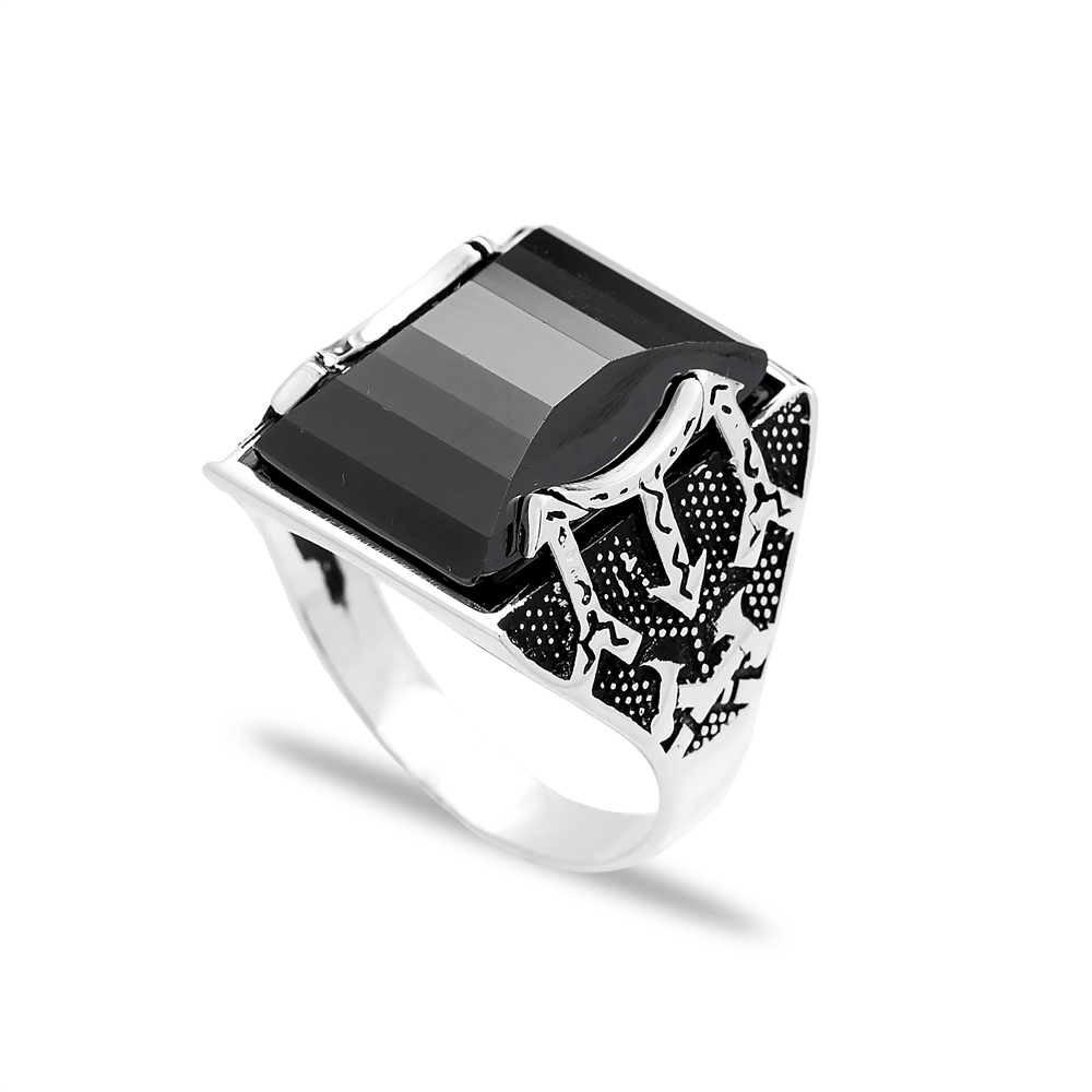 Turkish Design Men Ring Wholesale Handmade 925 Sterling Silver Men Ring