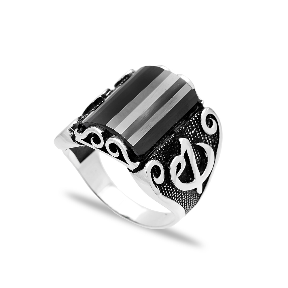 Turkish Design Men Ring Wholesale Handmade 925 Sterling Silver Men Ring