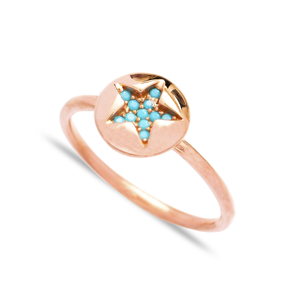 Minimalist Star Design Wholesale Handcrafted 925 Sterling Silver Jewelry Ring