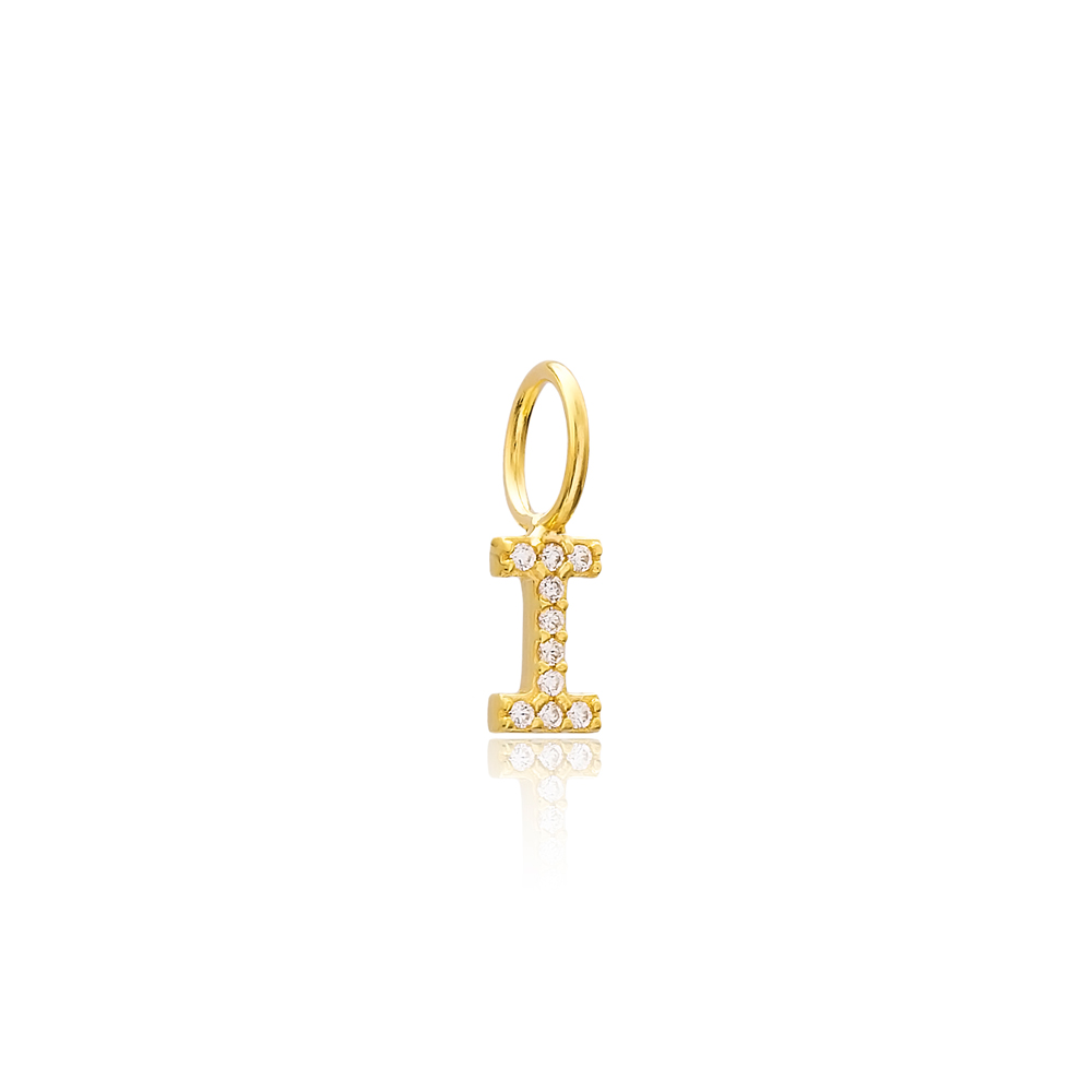 O Letter Charm Pendant Wholesale Handmade Turkish 925 Silver